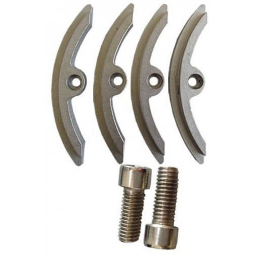 Фиксатор SUS 304 FRP 8040 с винтом end/side port/по 4 шт)