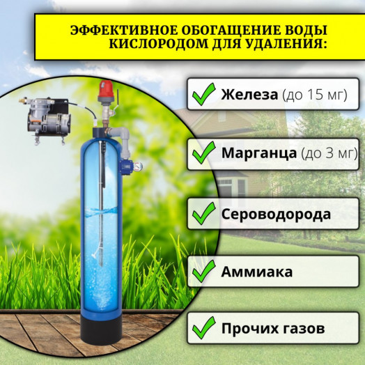 Система аэрации для очистки воды ARX 1248AP