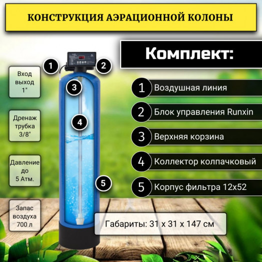 Аэрационная колонна OX 1252Q