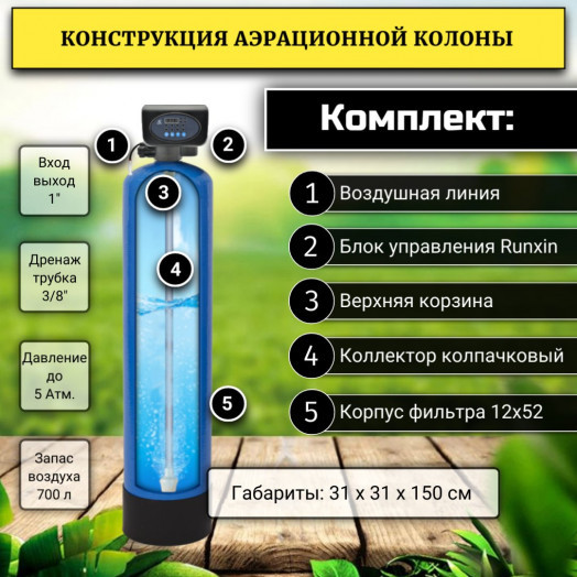 Аэрационная колонна OX 1252P