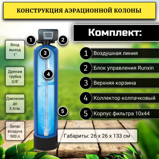Аэрационная колонна OX 1044C Аэрационная колонна OX 1044C