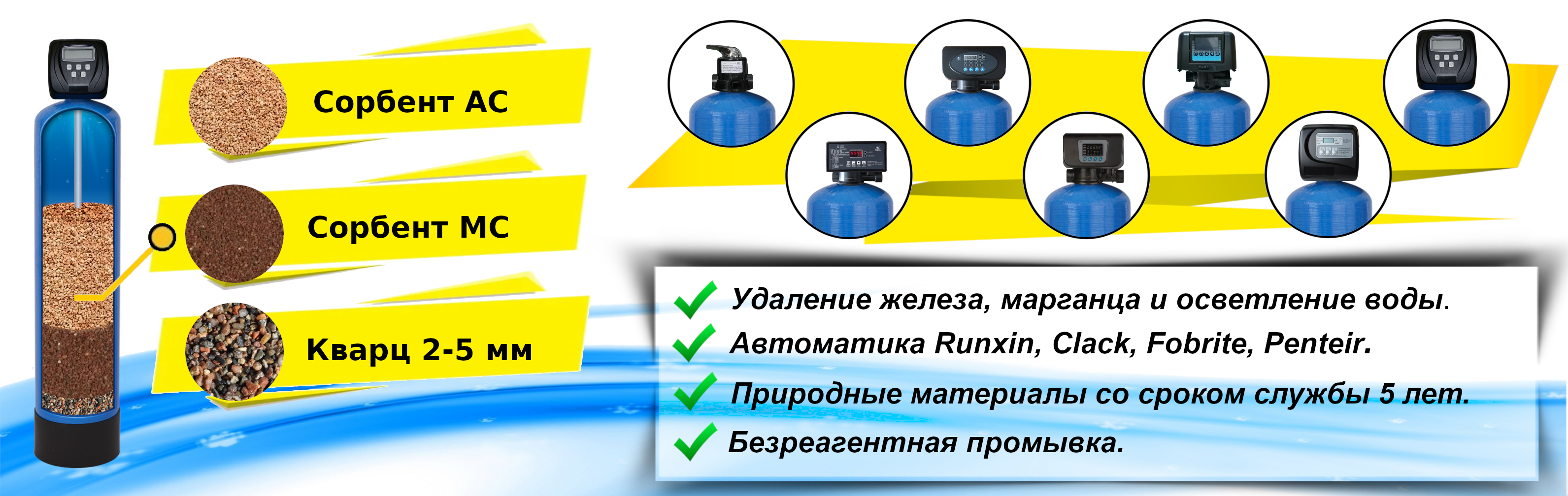 Фильтры для воды от железа WFSR